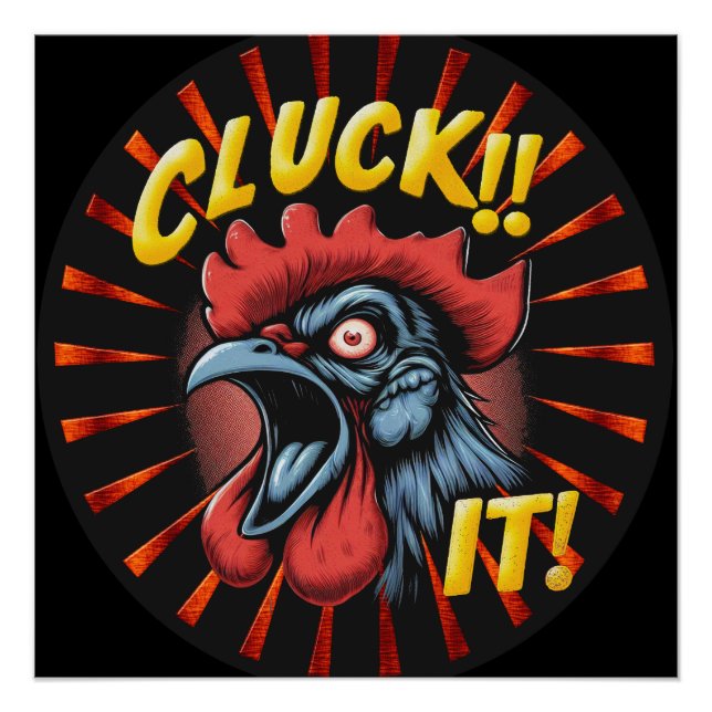 Cluck it poster (Front)