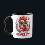 Cluck It Quote Mug | Funny & Relaxed Coffee Cup<br><div class="desc">Add a touch of humour to your coffee routine with the "Cluck It" quote mug! This playful and relaxed mug is perfect for those days when you just want to shrug off the stress and enjoy your drink with a smile. Made from durable ceramic with a comfortable handle, it's great...</div>