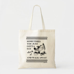 CLUCK IT! TOTE BAG