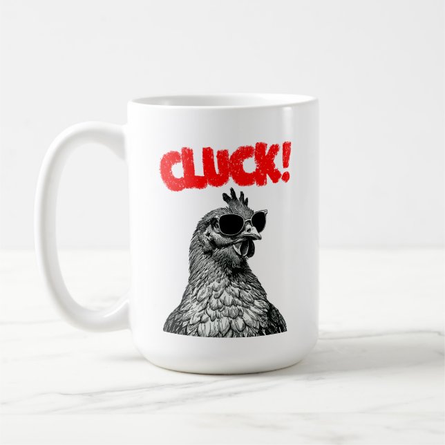 Cluck! Mug (Left)