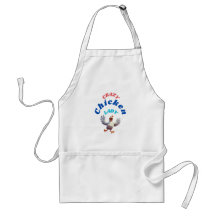 Cluckin' Chic: The Crazy Chicken Lady Apron