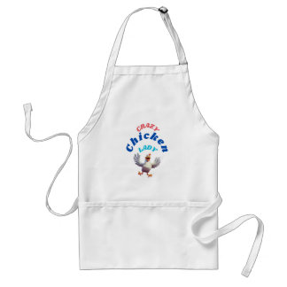 Cluckin' Chic: The Crazy Chicken Lady Apron