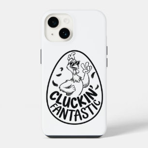 Cluckin' Fantastic Chicken-Themed Humorous Design iPhone 14 Case