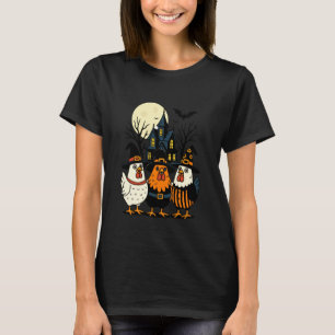 Clucking Good Time with Witchy Chickens T-Shirt