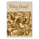CLUCKY CHICKENS CARD