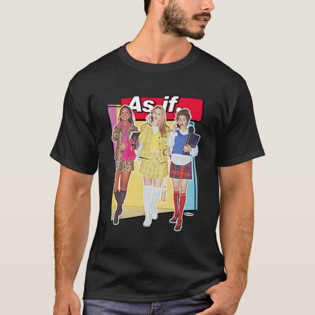 Clueless Geometric As If T-Shirt (Front)