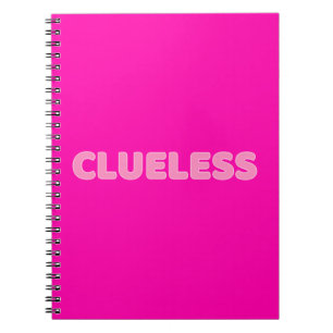 Clueless I Spiral Notebook