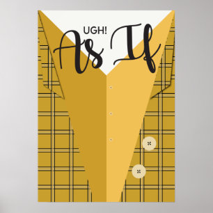 Clueless Minimalist Poster