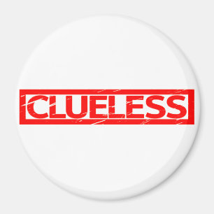 Clueless Stamp Magnet