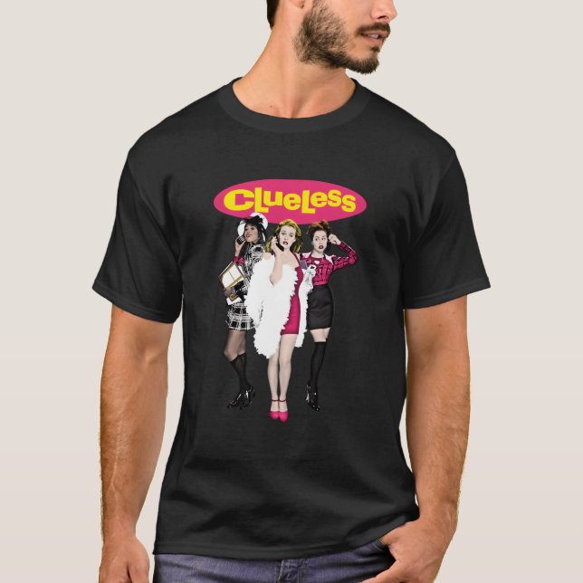 Clueless Vintage Poster T-Shirt (Front)