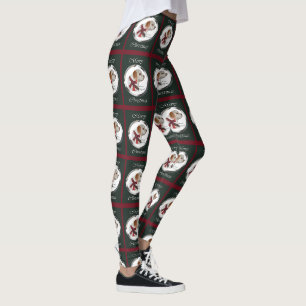 Clumber Spaniel Christmas Leggings