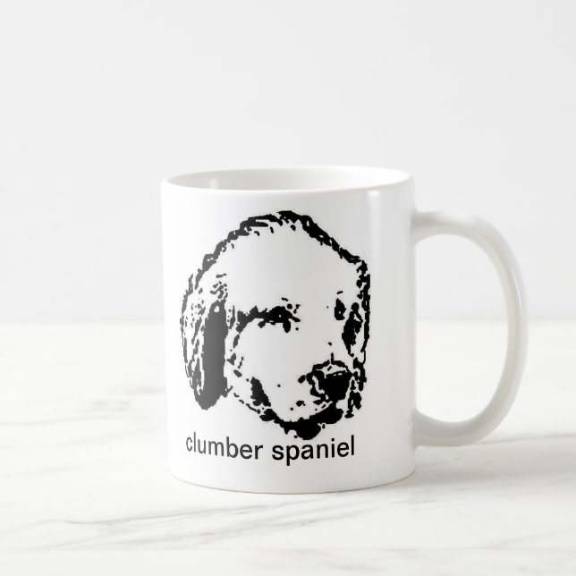 Clumber Spaniel Coffee Mug (Right)