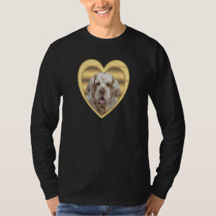 Clumber Spaniel Dog Heart Spaniel Clumber Spani T-Shirt