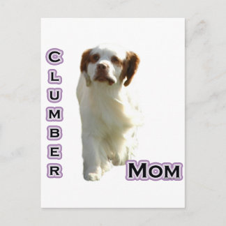 Clumber Spaniel Mum 4 Postcard