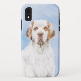 Clumber Spaniel Painting - Cute Original Dog Art Case-Mate iPhone Case