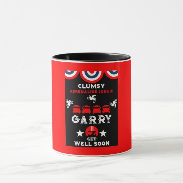 Clumsy Accident Get Well Mug (Center)
