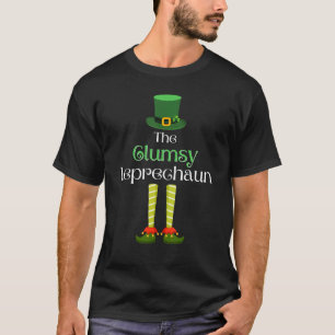 Clumsy Leprechaun Matching Family Group St. Patric T-Shirt
