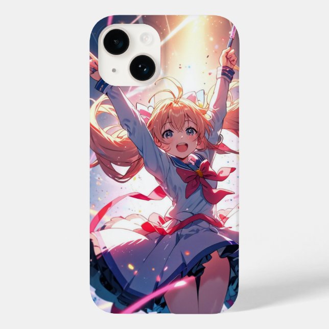 Clumsy Magical Girl Case-Mate iPhone Case (Back)