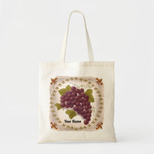 Cluster Grapes Tote Bag