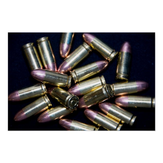 Cluster of 9mm Ammo Poster (Front)