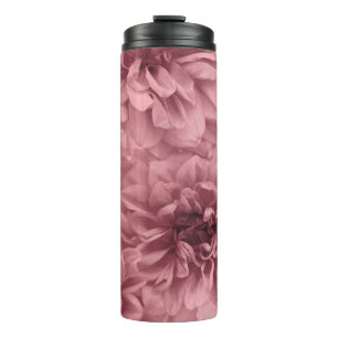 Cluster of Light Mauve Dahlia Flowers Thermal Tumbler