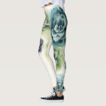 Cluster of Succulents Leggings<br><div class="desc">Cluster of Succulents. Artist: Grace Popp. Image ID: 148320Z.</div>
