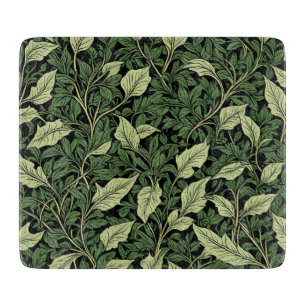 Cluster of Vines in Shades of Green Glass Cutting Board
