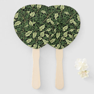 Cluster of Vines in Shades of Green Hand Fan
