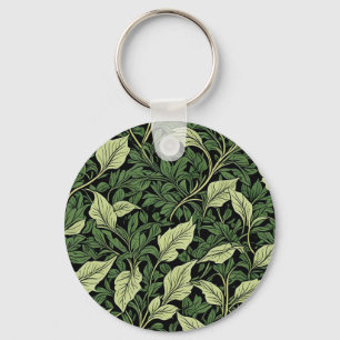 Cluster of Vines in Shades of Green Key Ring