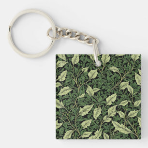 Cluster of Vines in Shades of Green Key Ring