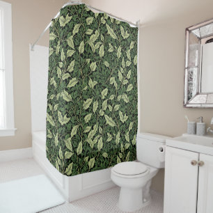 Cluster of Vines in Shades of Green Shower Curtain