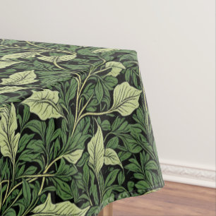 Cluster of Vines in Shades of Green Tablecloth