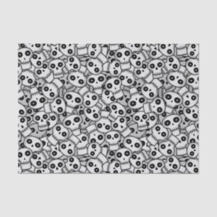 Clustered Skulls Tissue Paper