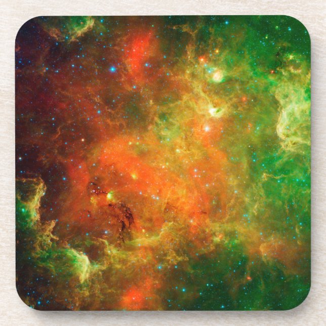 Clusters Of  Stars In The North American Nebula. Coaster (Front)