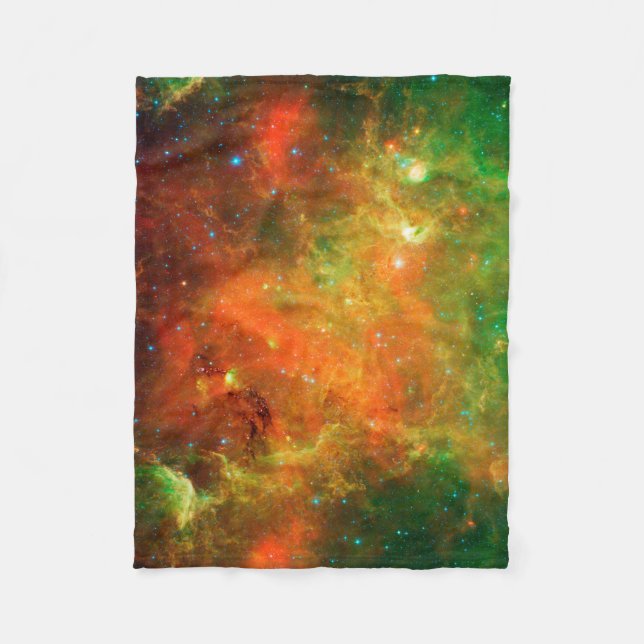 Clusters Of  Stars In The North American Nebula. Fleece Blanket (Front)