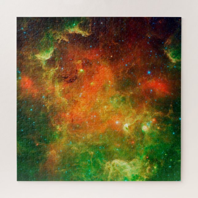Clusters Of  Stars In The North American Nebula. Jigsaw Puzzle (Horizontal)