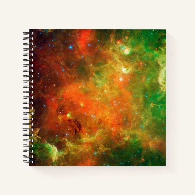 Clusters Of  Stars In The North American Nebula. Notebook (Front)
