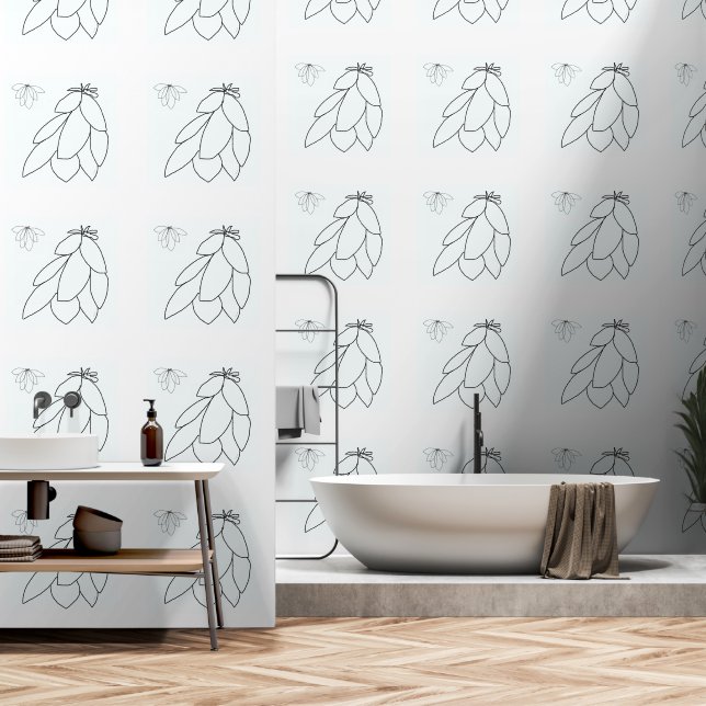 Clusters  wallpaper (Bathroom)