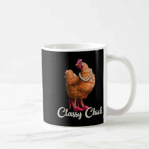 Cly Chick Shirt Funny Chicken Girl Hen Lover Farm Coffee Mug