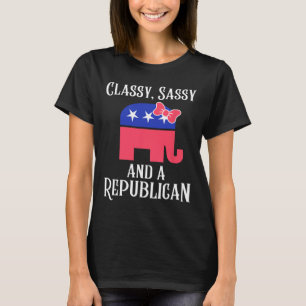 Cly Sy And A Republican Conservative T-Shirt