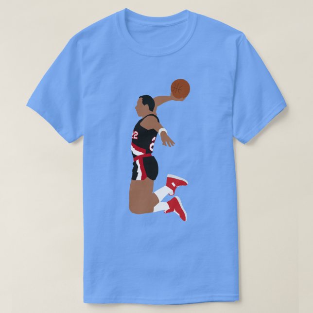 Clyde Drexler Dunk T-Shirt (Design Front)