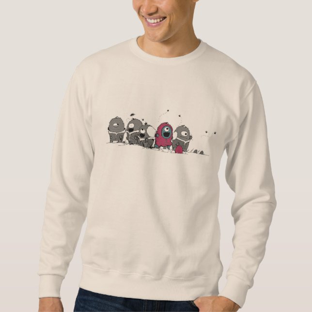 Clyde Likes Moths Sweatshirt (Front)