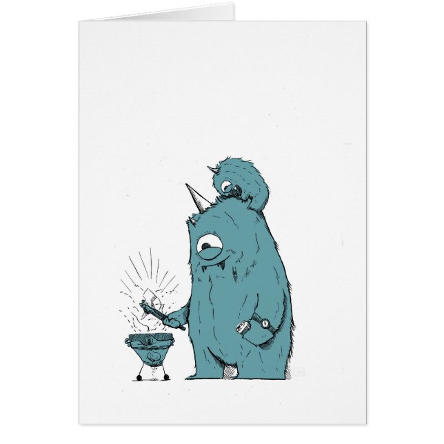 Clyde Likes To Help His Dad! (Front)