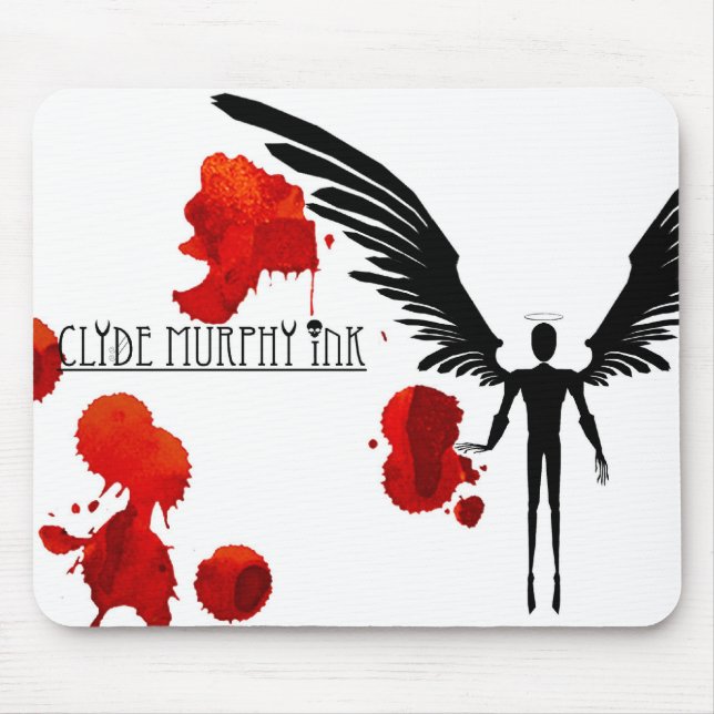 Clyde Murphy Ink Mouse Pad (Front)