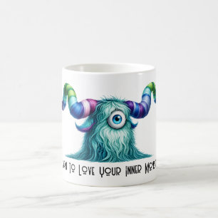 Clyde - One-Eyed Curious Monster Coffee Mug