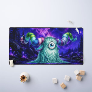 Clyde – The Big-Eyed Curious Monster Desk Mat