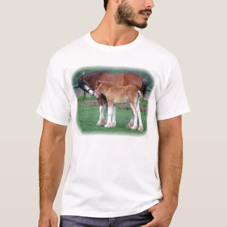 Clydesdale and colt T-Shirt