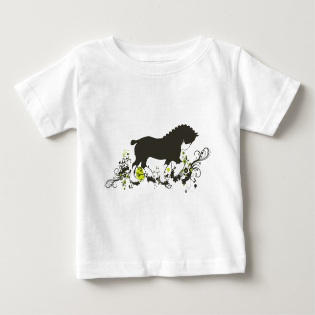 Clydesdale Baby T-Shirt (Front)