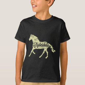 Clydesdale Draught Horse Pun Horseback Riding Gift T-Shirt