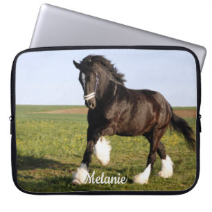 Clydesdale Horse Laptop Sleeve
